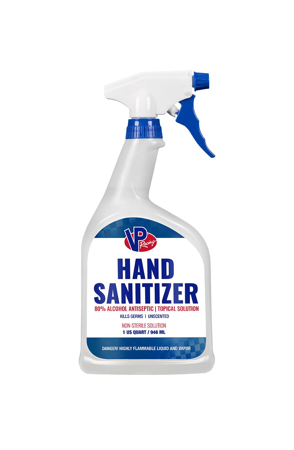 VP RACING Hand Sanitizer 80% Alcohol 32oz