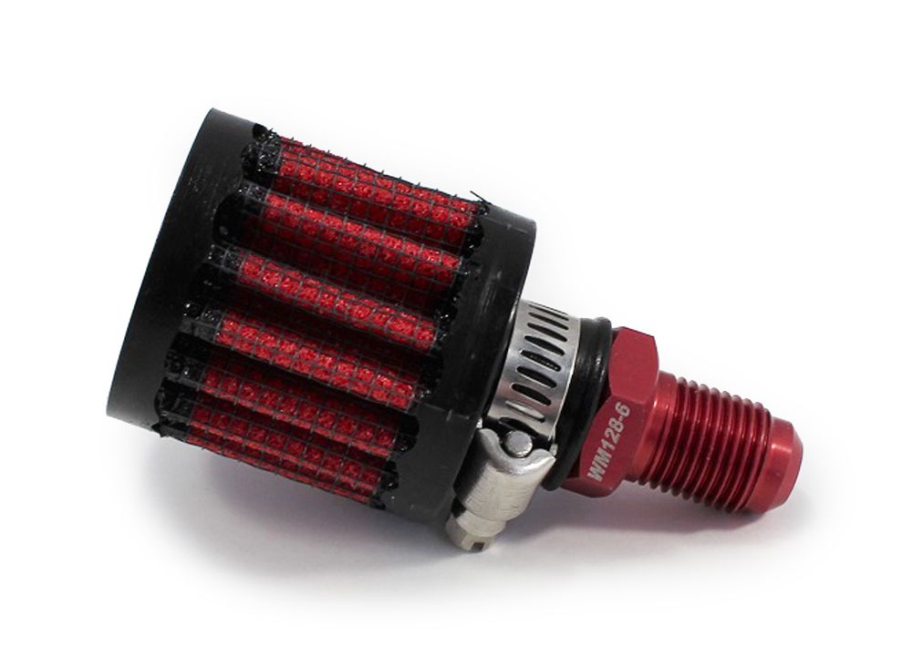 WEHRS MACHINEBreather Filter w/6an Fitting