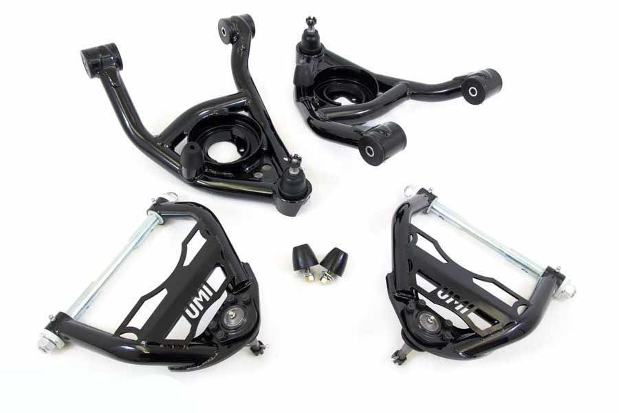 UMI PERFORMANCE 64-72 GM A-Body Tubular Up & Low Front A-Arm Kit