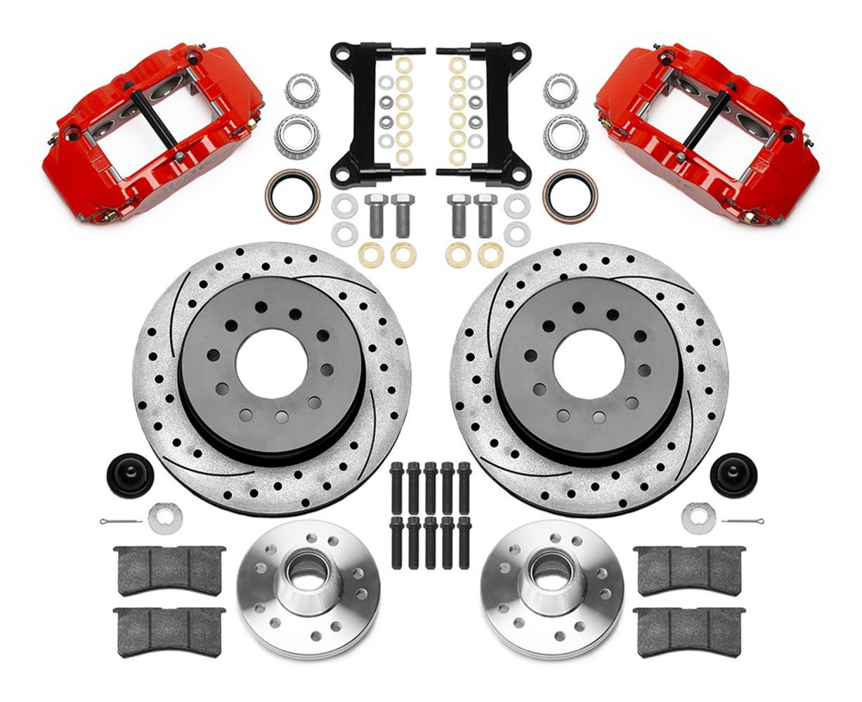 WILWOODBrake Kit Front GM C1500 88-98 5 Lug 12.19in Rtr
