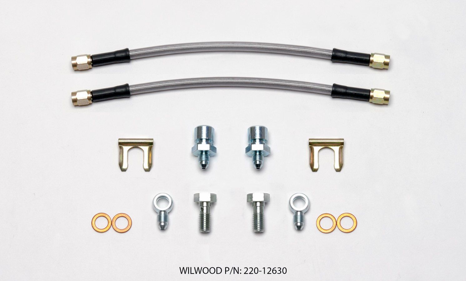 WILWOODFlexline Kit D154 10in x 3/8-24 IF 10mm Banjo