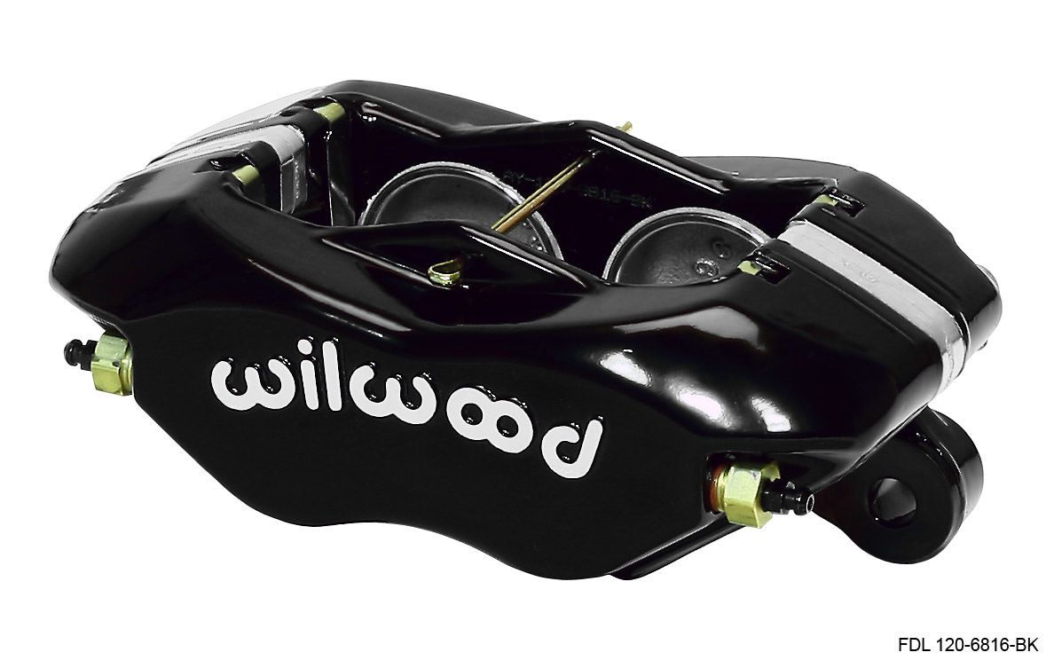 WILWOODCaliper Dynalite 0.810in Rotor 4 Piston Black