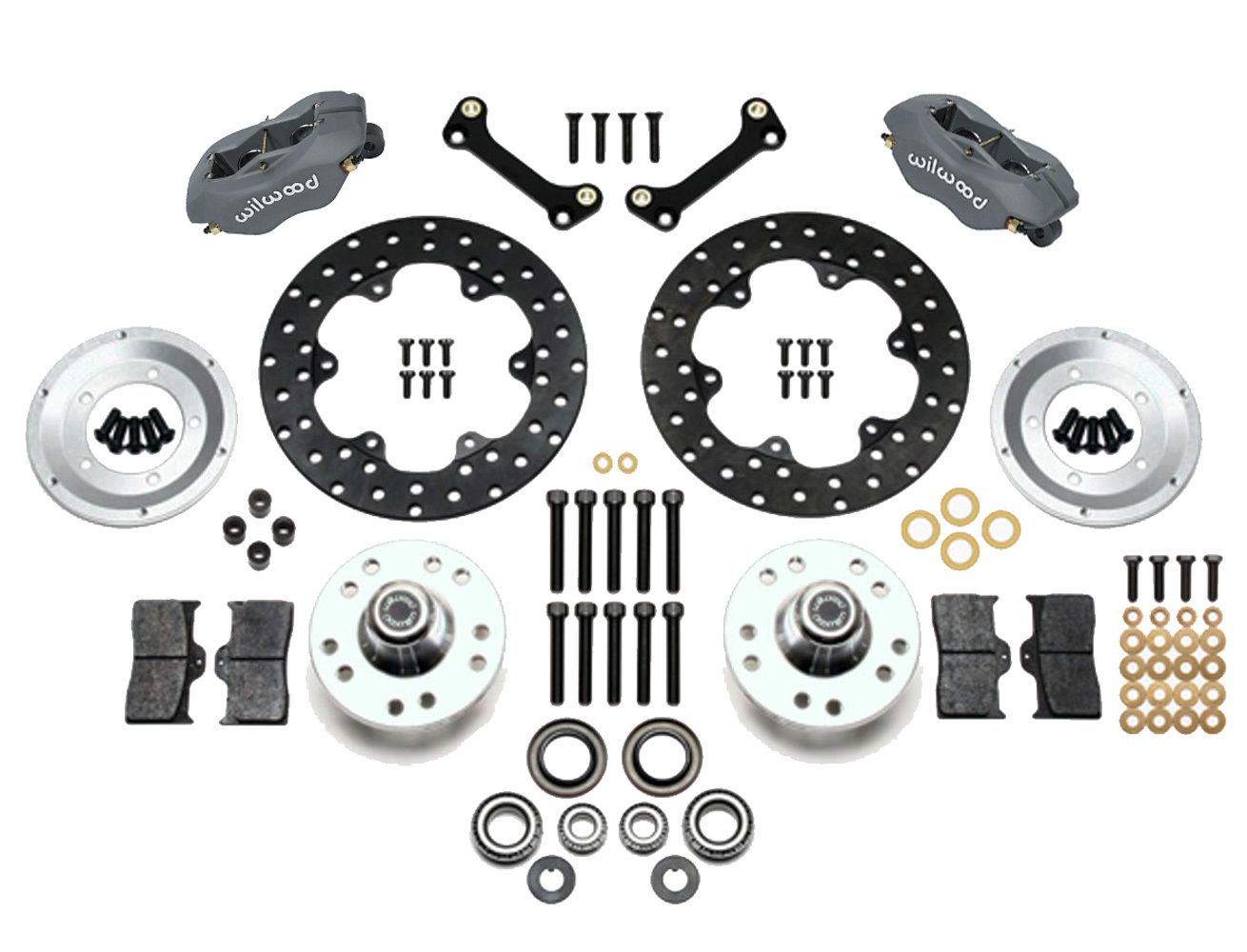 WILWOODMD Front Kit 82-90 Camaro Billet / Drilled