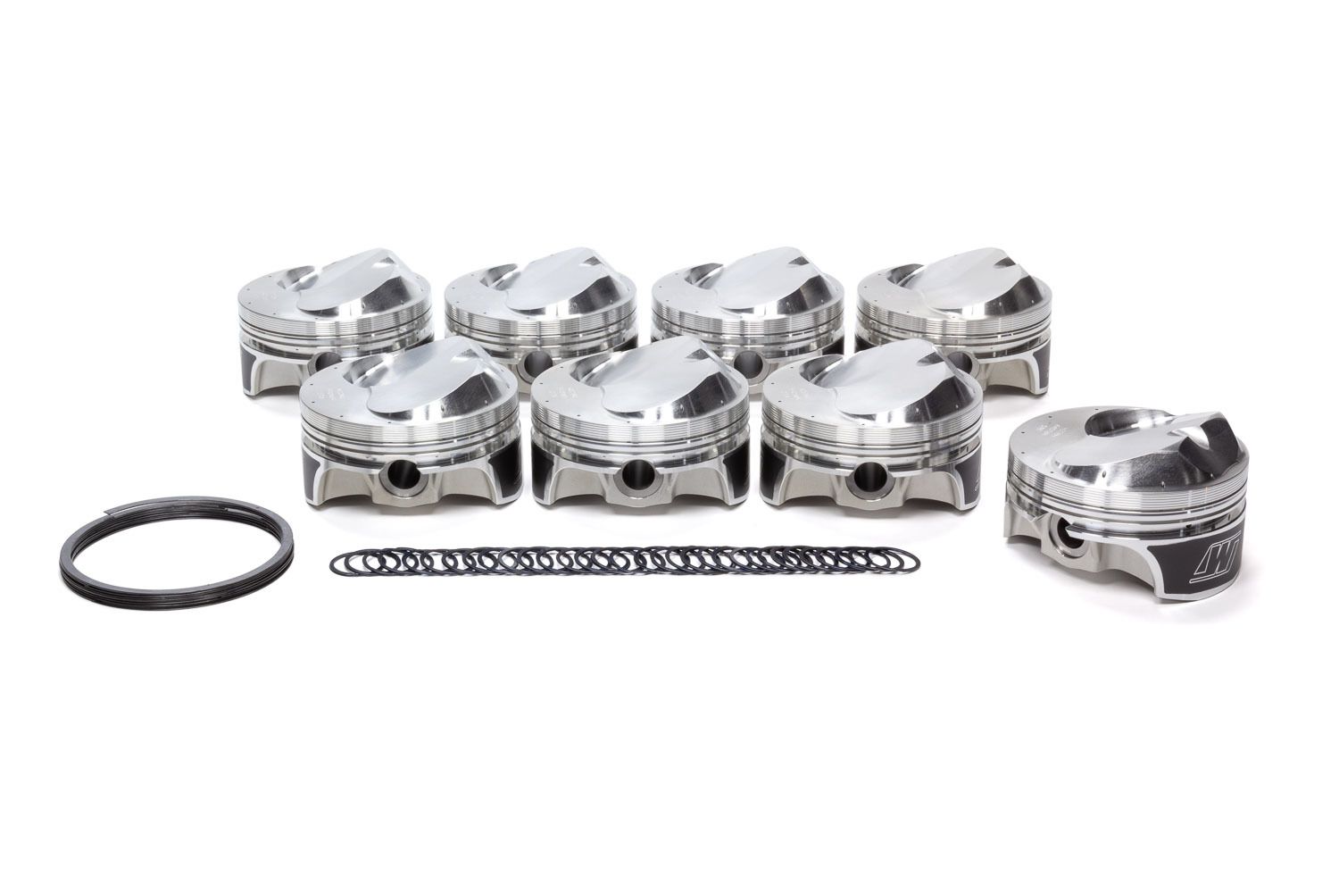 WISECOBBC Quick 16 Piston Set 4.500 Bore +45cc Dome