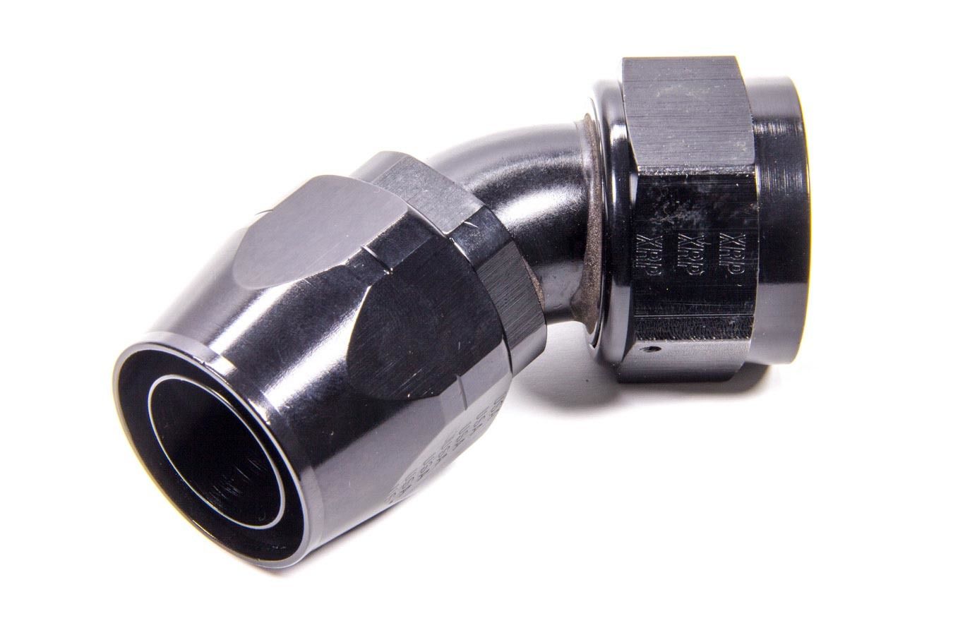 XRP-XTREME RACING PROD.#20 45 Deg Hose End Black