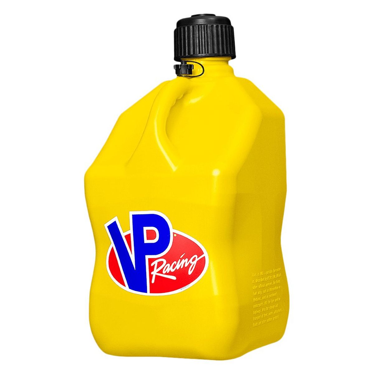 VP RACINGMotorsports Jug 5.5 Gal Yellow Square