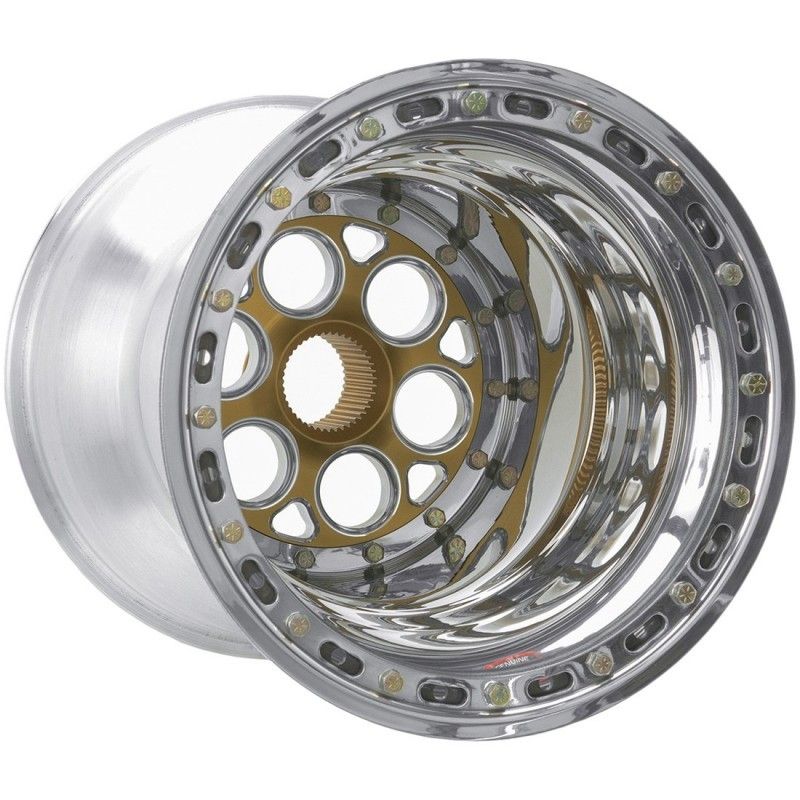 WELD RACING15x17 42 Spline 7in BS Bead-Loc w/Cover