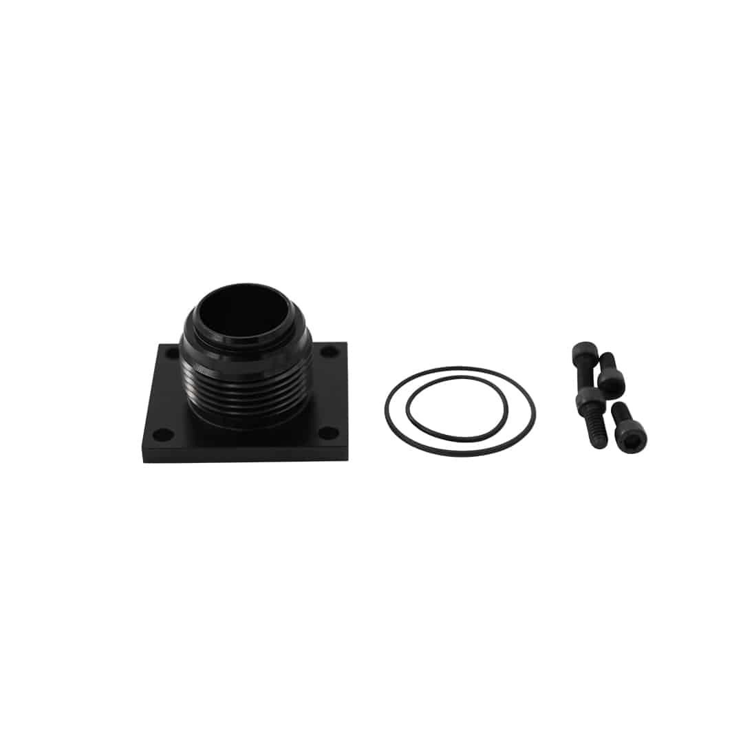 WATERMAN RACING COMP.Adapter Inlet -16 for WRC Pumps Black