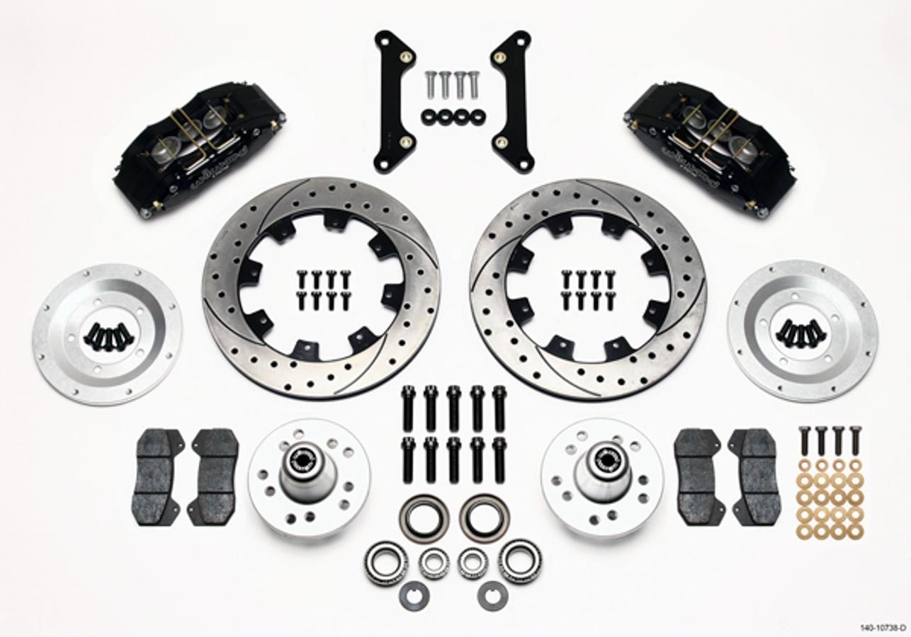 WILWOODBrake Kit Dynapro Camaro 70-78 6 Piston 12.19in