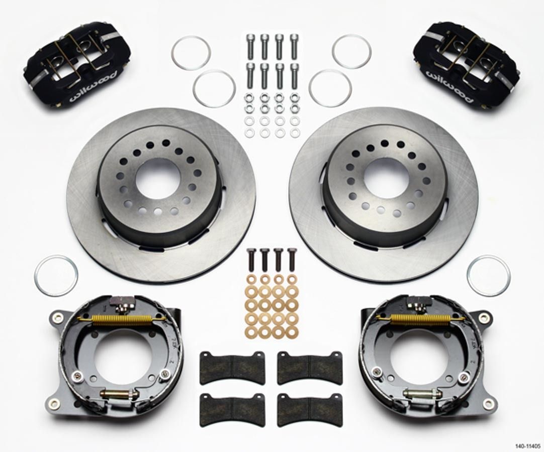 WILWOODDisc Brake Kit Rear 55- 57 Chevy 2.34in Offset