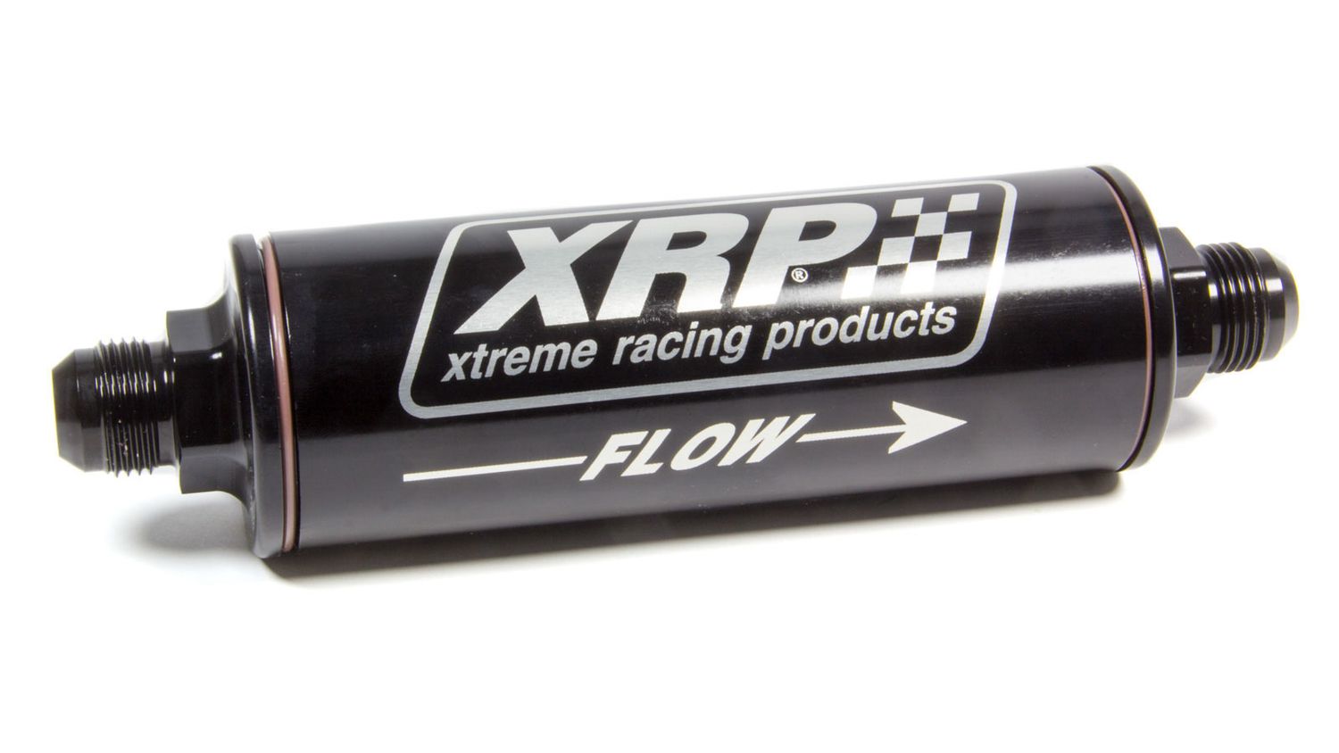 XRP-XTREME RACING PROD.In-Line Oil Filter w/-12 Inlet & Outlet wo/Screen