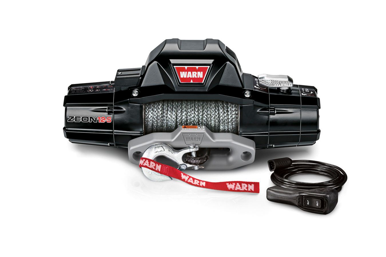 WARNZeon 12-S 12000lb Winch w/Synthetic Rope