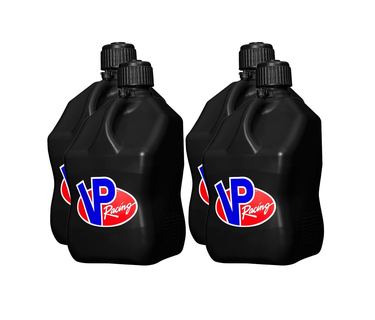 VP RACINGMotorsports Jug 5.5 Gal Black Square (Case 4)
