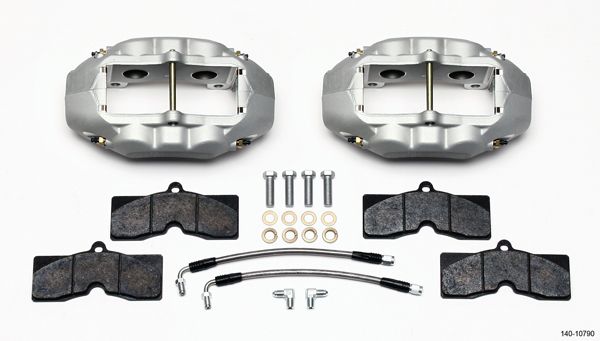 WILWOODRear Brake Kit 65-82 Corvette Clear Anodized
