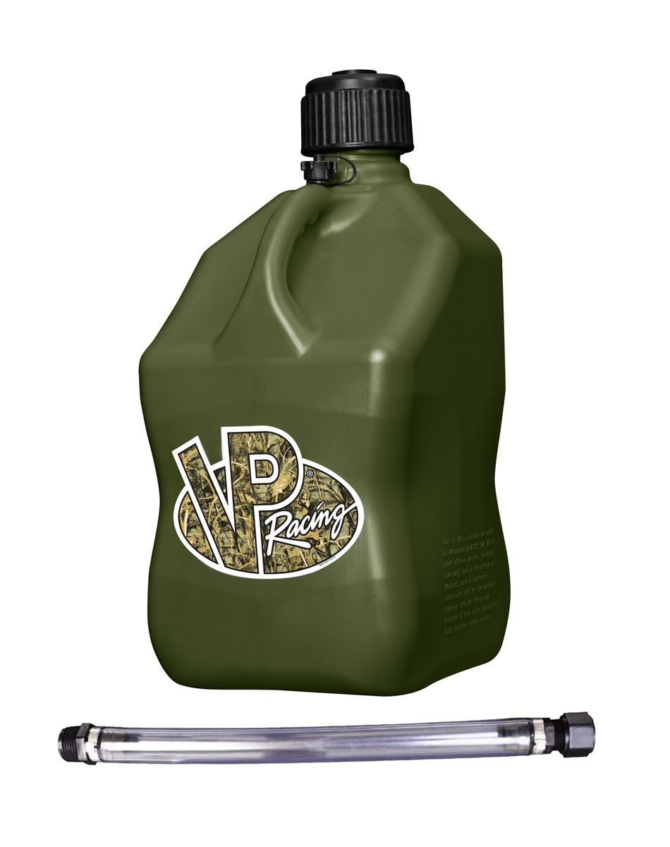 VP RACINGMotorsports Jug 5.5 Gal Camo Square w/Hose