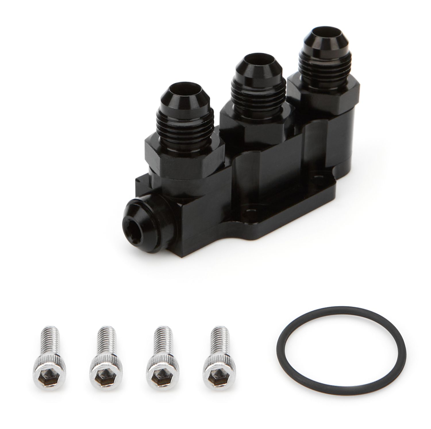WATERMAN RACING COMP.Manifold Attaches To Pump 3 -6an Inlet