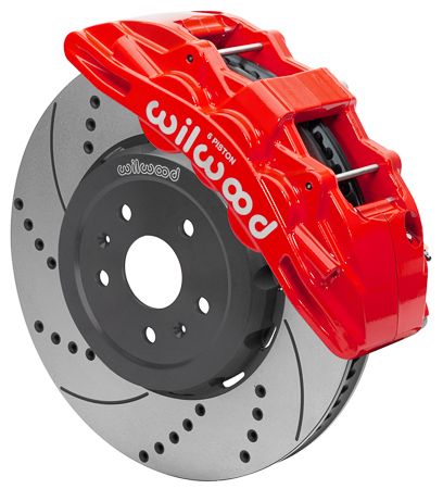 WILWOODBrake Kit Front Corvette C8 SX6R Drilled