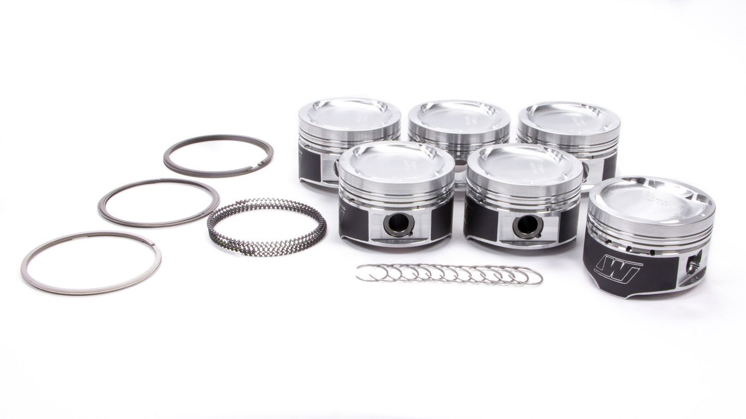 WISECOToyota Dished Piston Set 84mm 7MGTE