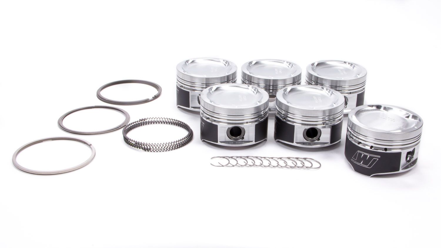 WISECOToyota Dished Piston Set 83.50mm 7MGTE 4V
