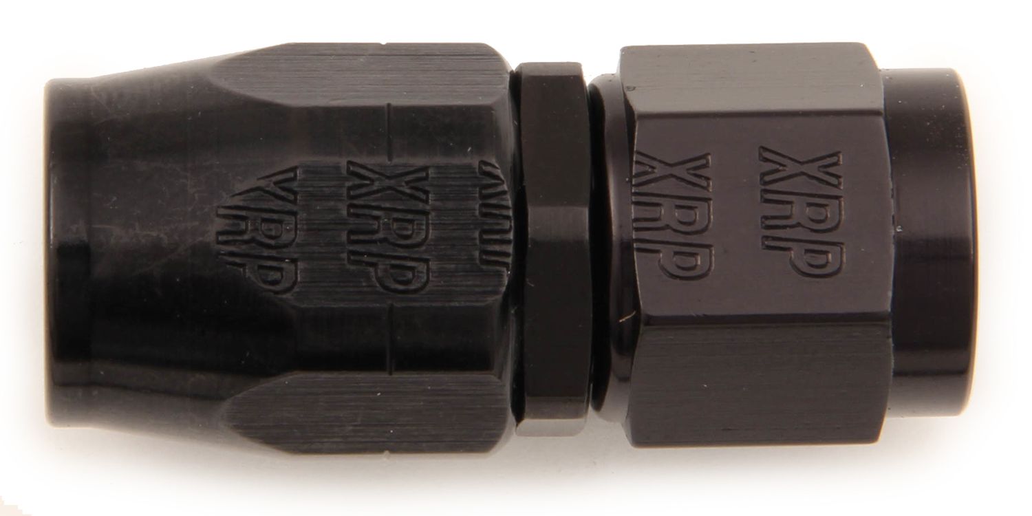 XRP-XTREME RACING PROD.#4 Str Hose End Black