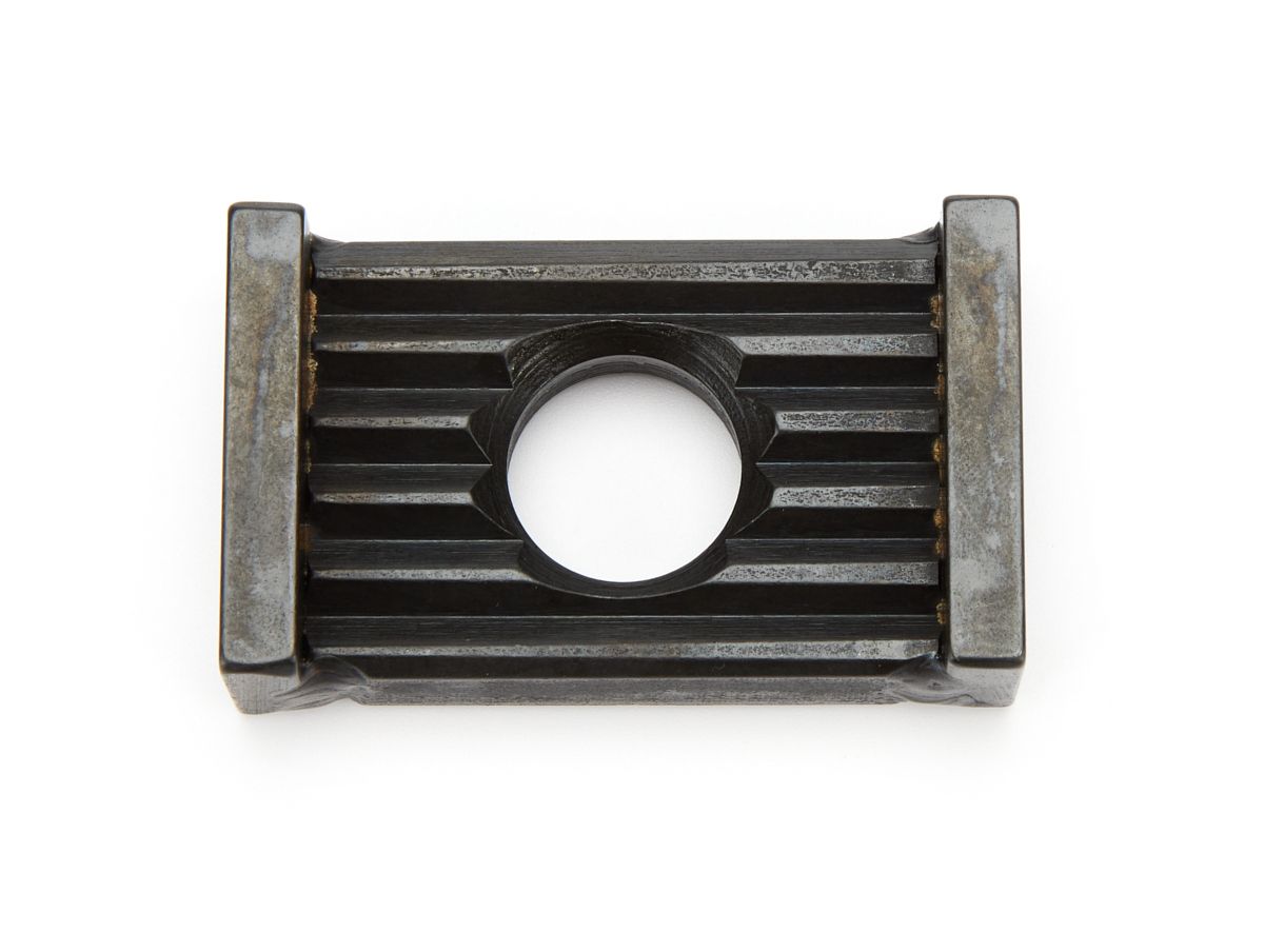 U-B MACHINESerrated Steel Block .75 hole with sides