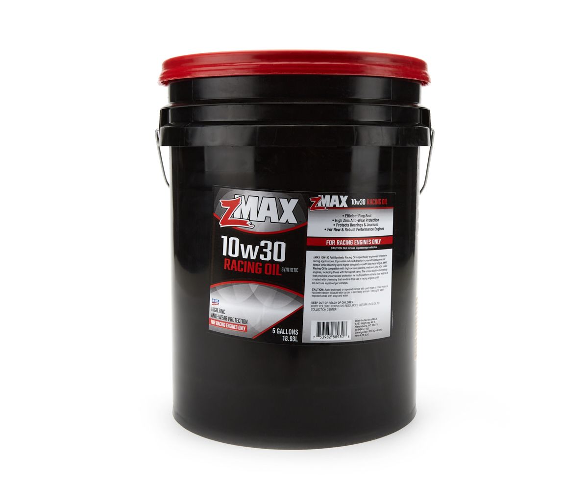 ZMAXRacing Oil 10w30 5 Gal. Pail