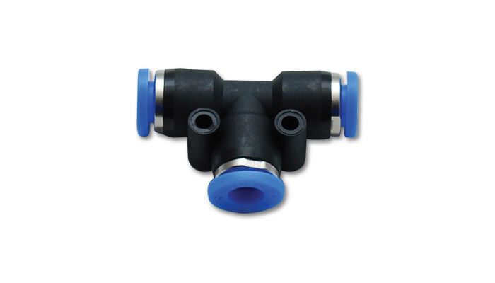 VIBRANT PERFORMANCE Air Hose Fitting Union Tee 3/8in OD Tubing