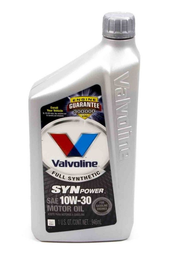VALVOLINE10w30 Synthetic Oil Qt. Valvoline