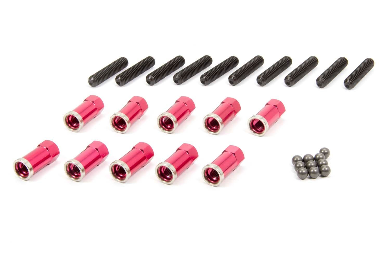 WINTERSAlum Gear Cover High Nut Red