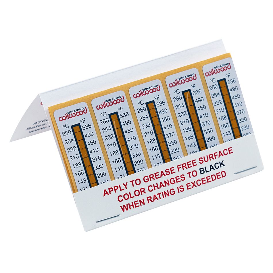 WILWOODTemperature Measuring Indicator Strips 10pk