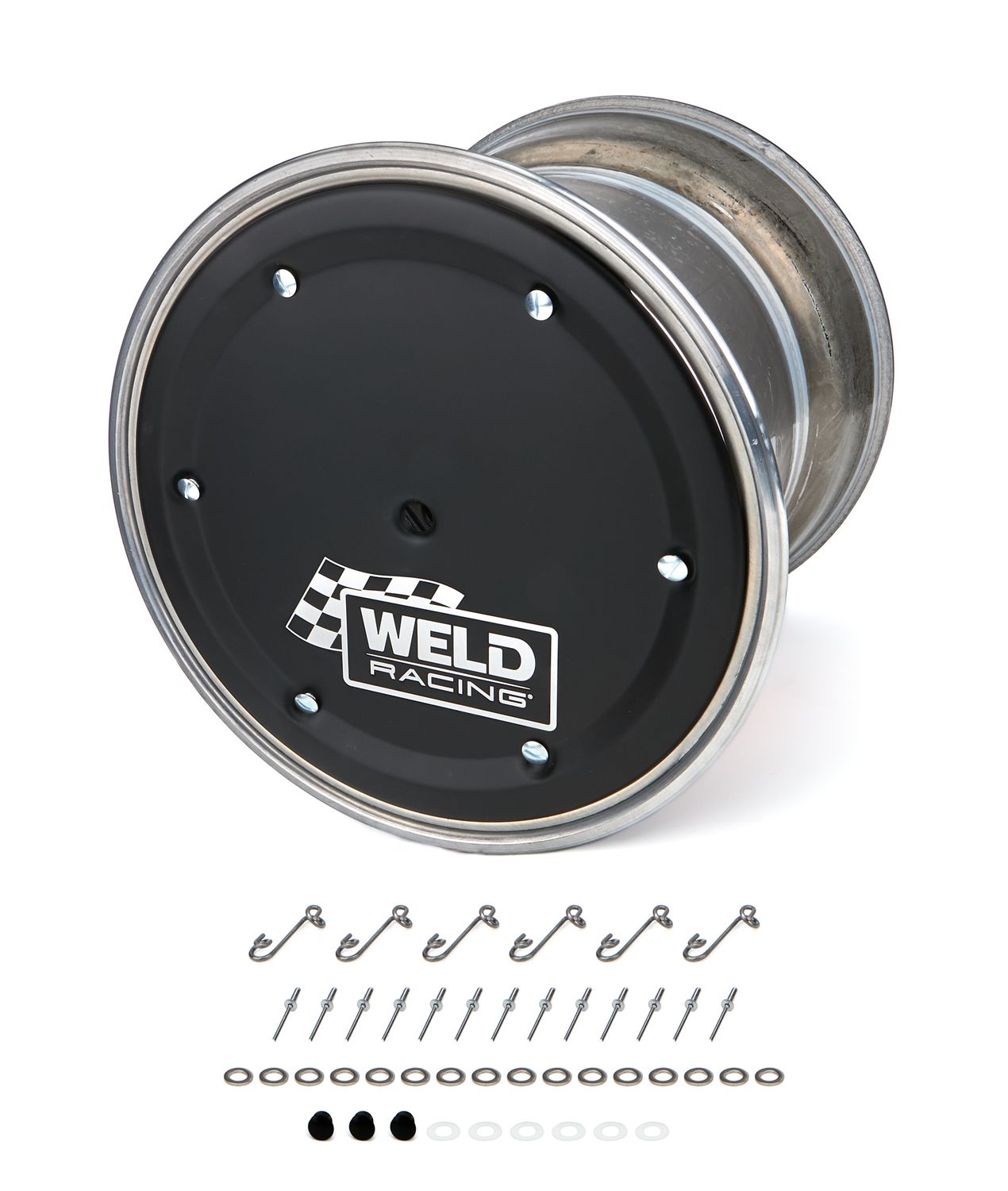 WELD RACING15x14 Wide 5 XL 5in BS w/Inner B/L & Outer Cvr