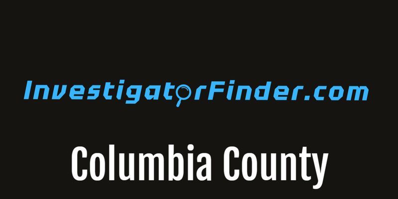 Columbia County Featured Investigations Agency (3 month listing)