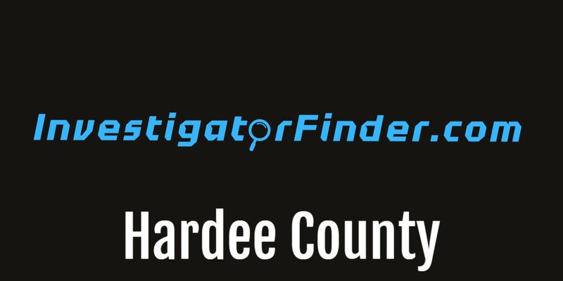 Hardee County Featured Investigations Agency (3 month listing)