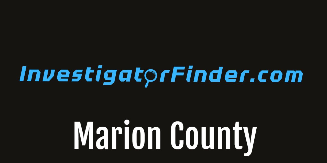 Marion County Featured Investigations Agency  (3 month listing)