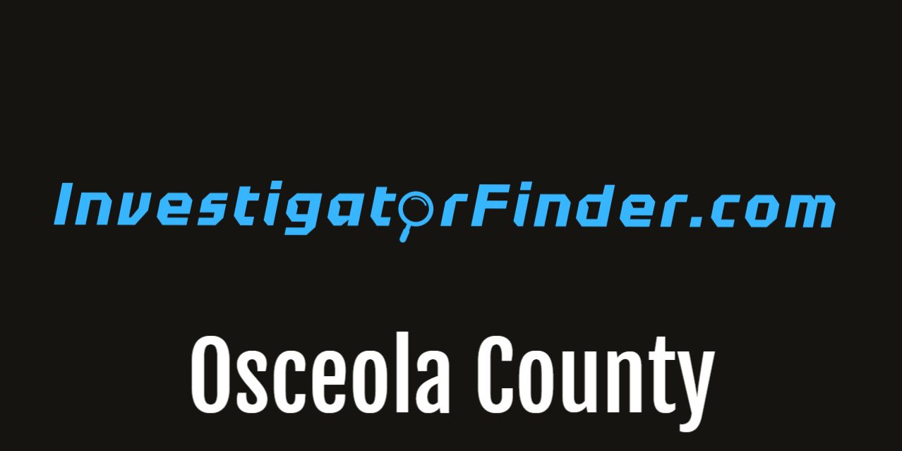 Osceola County Featured Investigations Agency (3 month listing)
