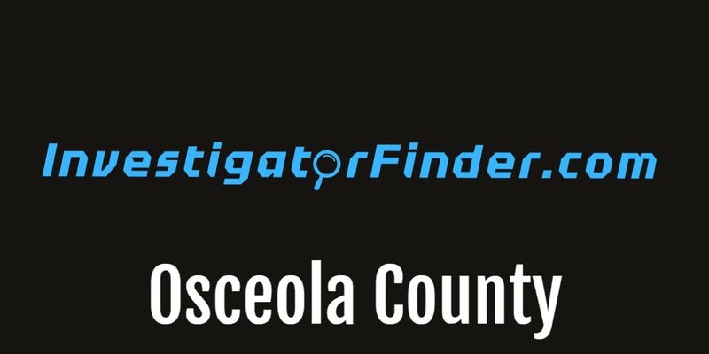 Osceola County Featured Investigations Agency (3 month listing)