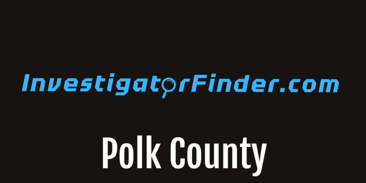 Polk County Featured Investigations Agency  (3 month listing)