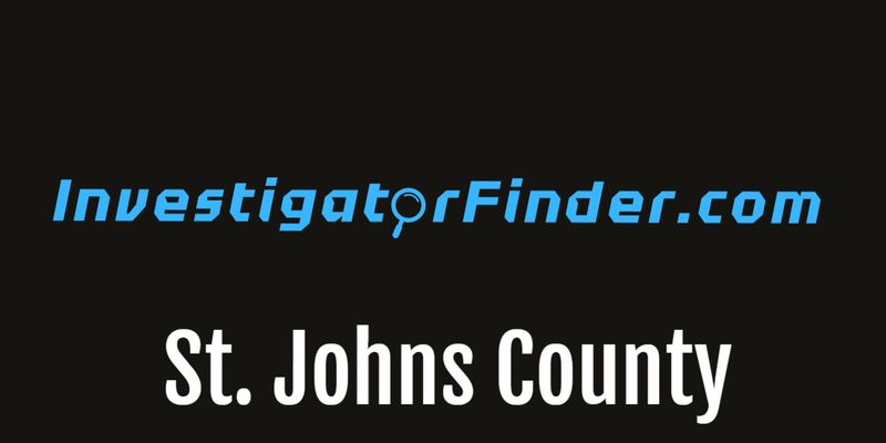 St. Johns County Featured Investigations Agency (3 month listing)