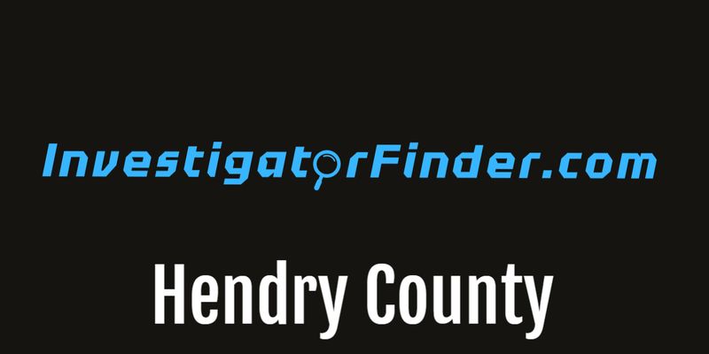 Hendry County Featured Investigations Agency (3 month listing)