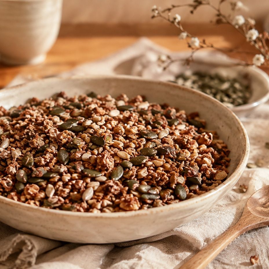 Chocolade granola