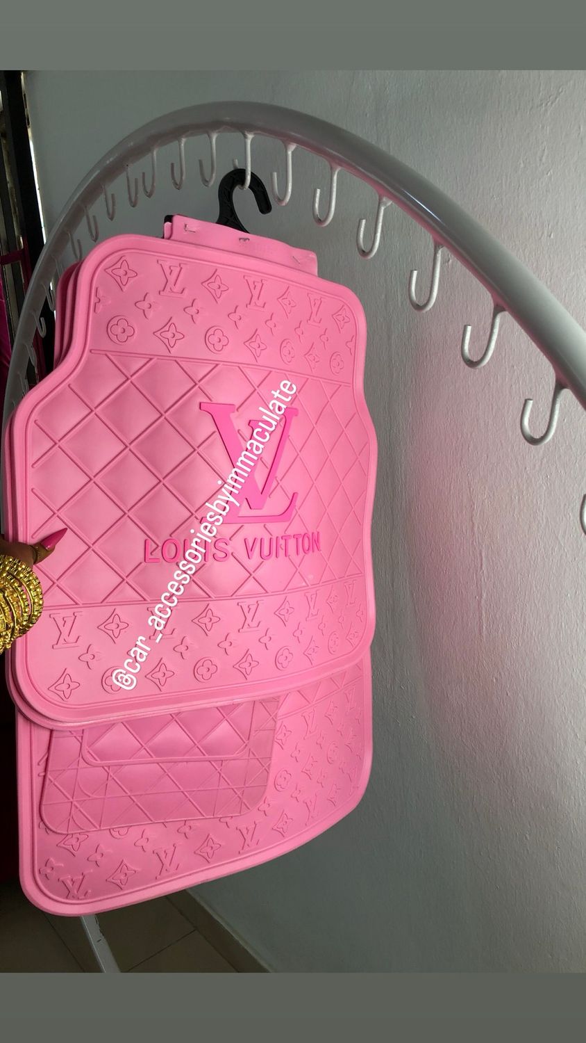 LV (Pink Barbie) Car Mats (5pcs)