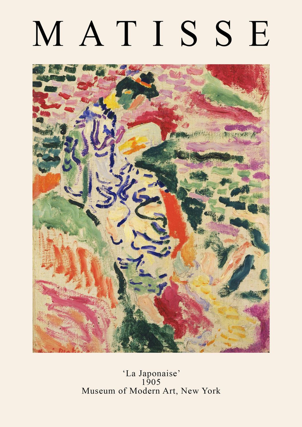 Plakat Matisse La Japonaise