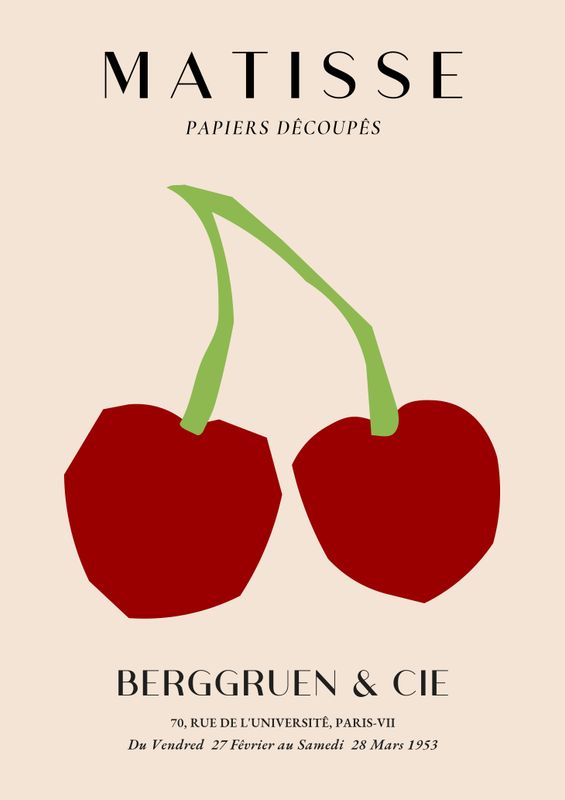 Plakat Matisse Papiers Découpés I