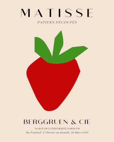 Plakat Matisse Papiers Découpés II