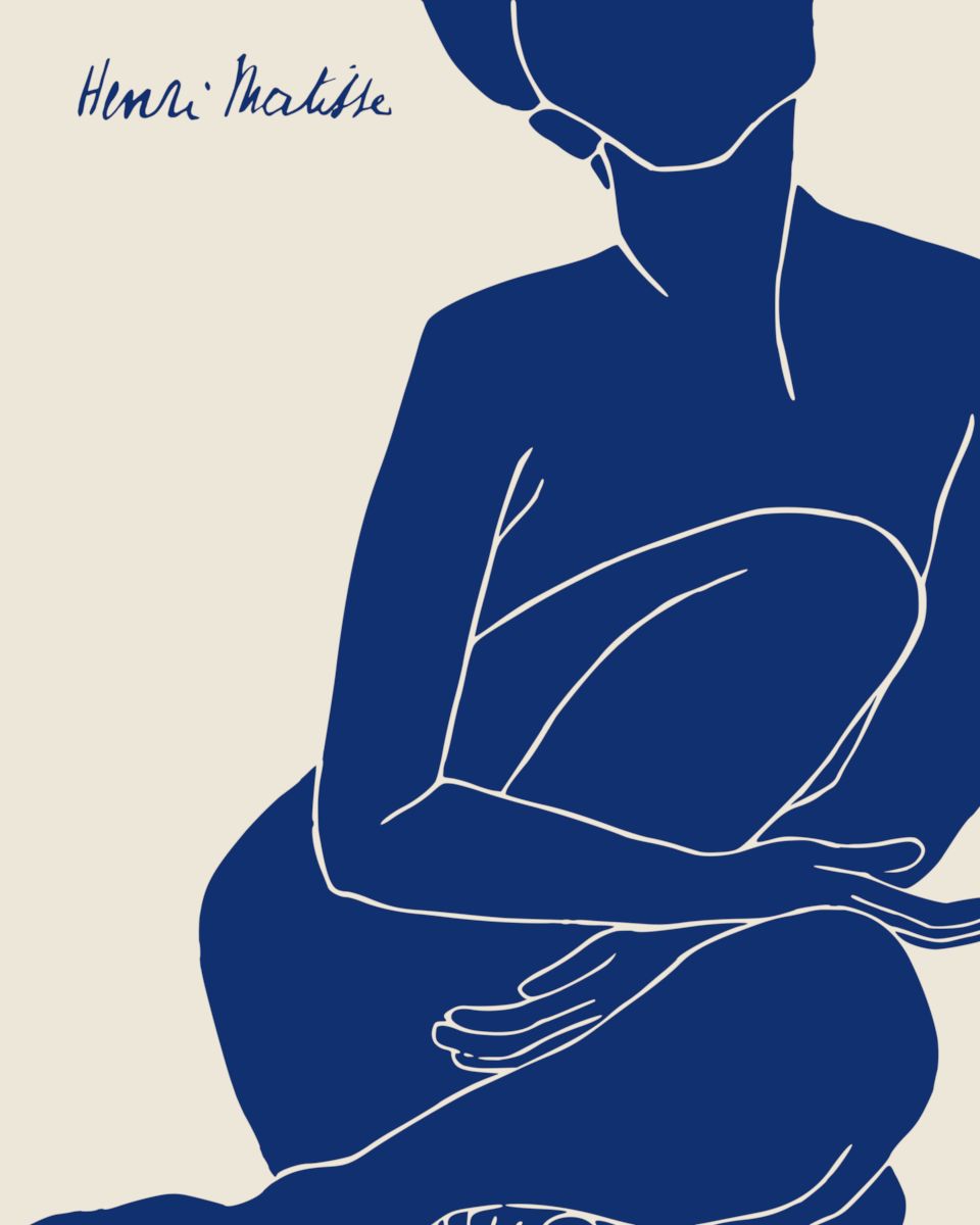 Plakat Matisse Blue Nudes