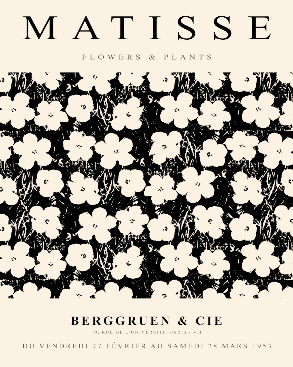 Plakat Matisse Flowers &amp; Plants II