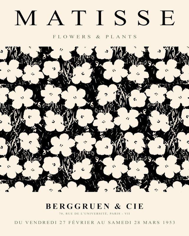 Plakat Matisse Flowers &amp; Plants II