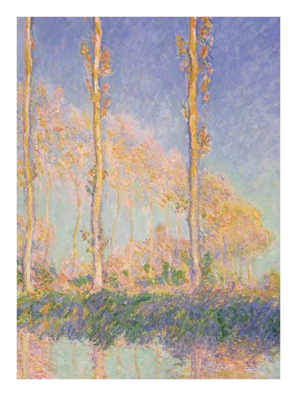 Plakat Monet Poplars
