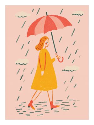 Plakat Autumn girl I