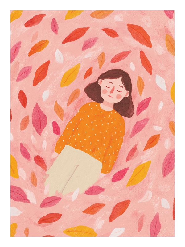 Plakat Autumn girl II